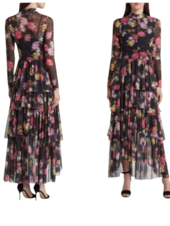 Ted Baker London Dresses & Skirts - Tiloula Dress TED BAKER Long Sleeve Floral Size EU 5/US 12